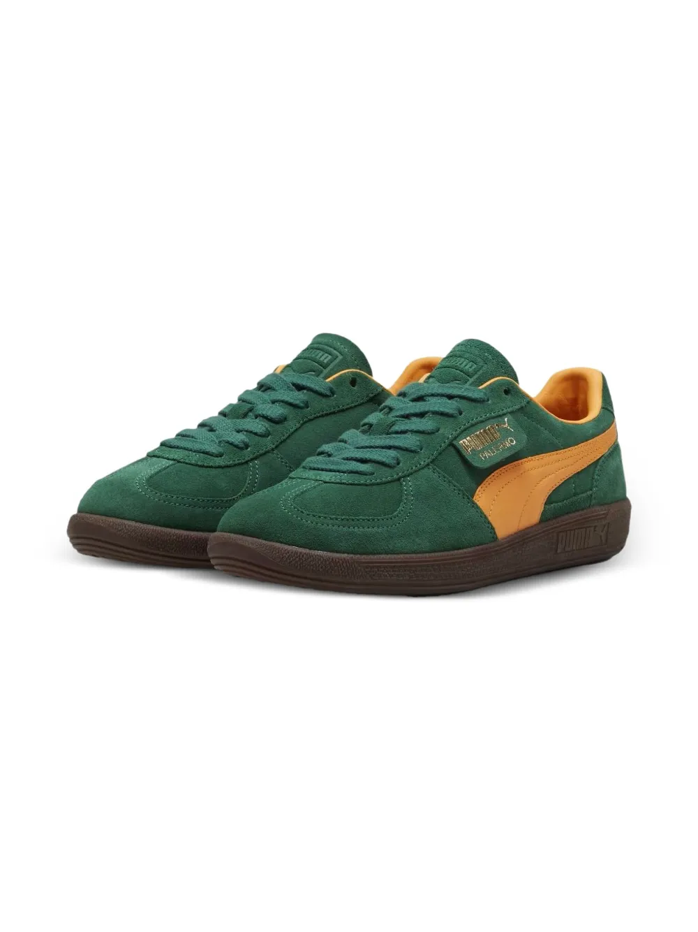 Puma Kids Palermo suede sneakers Groen