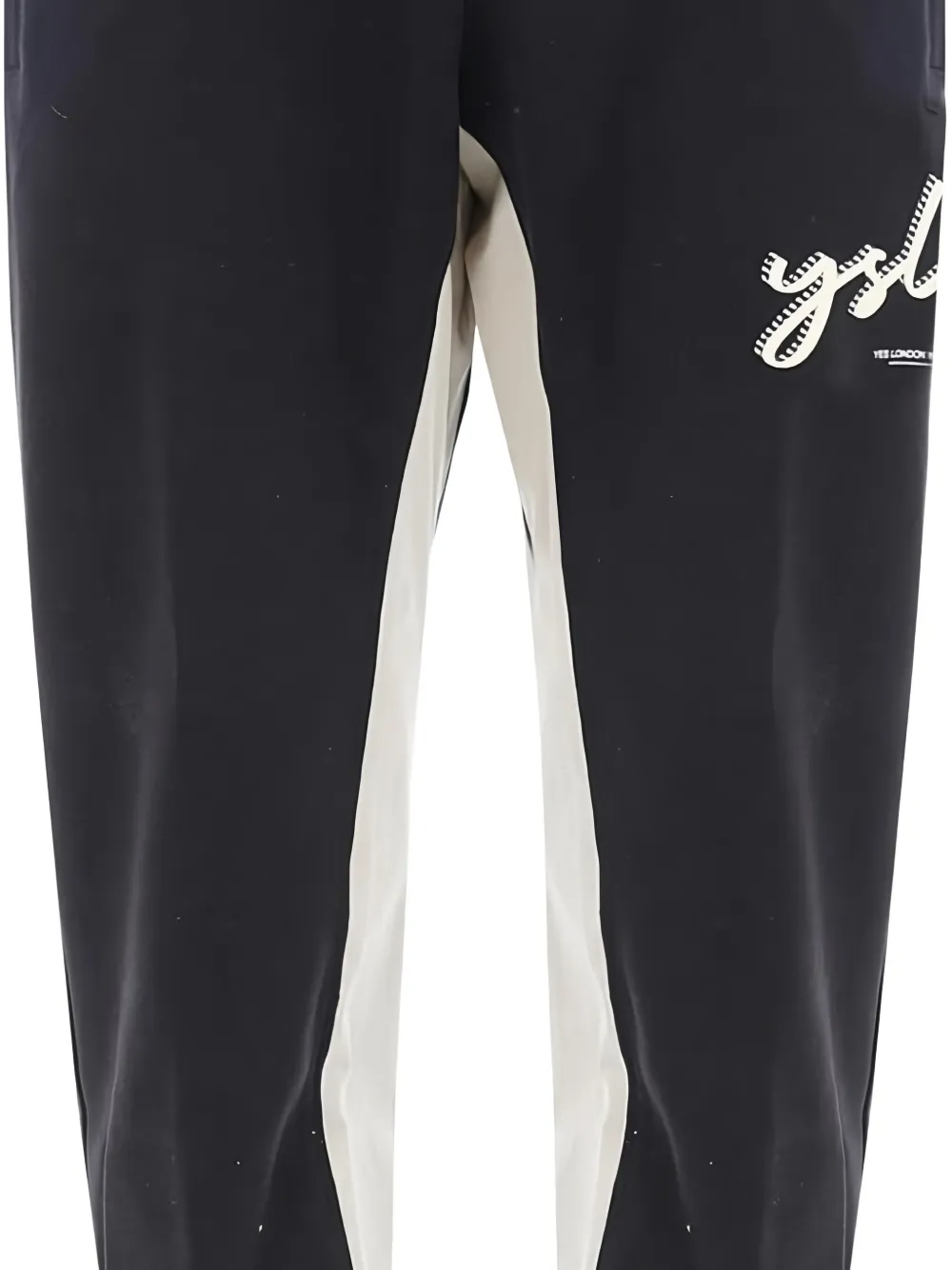 YES LONDON Trainingsbroek met vlakken - Zwart