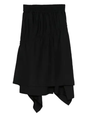 Y-3 ドレープ＆アシンメトリースカート通販 - FARFETCH
