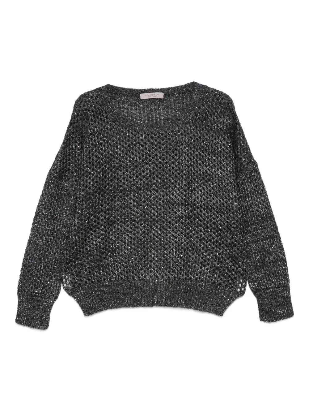 D.Exterior オープンニット セーター - グレー