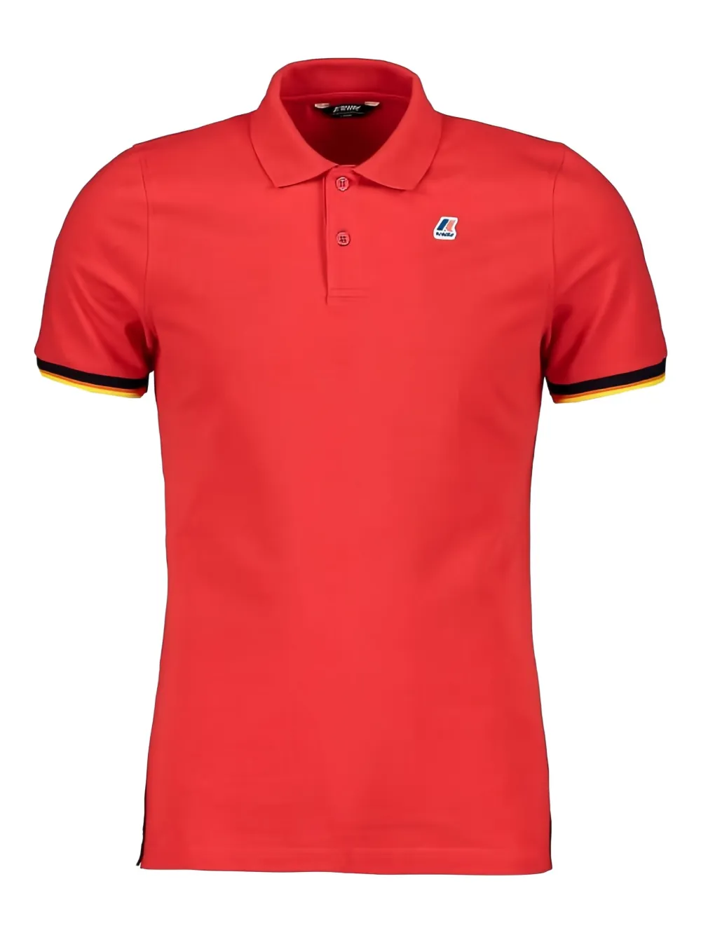 K-Way tipped polo shirt Rood