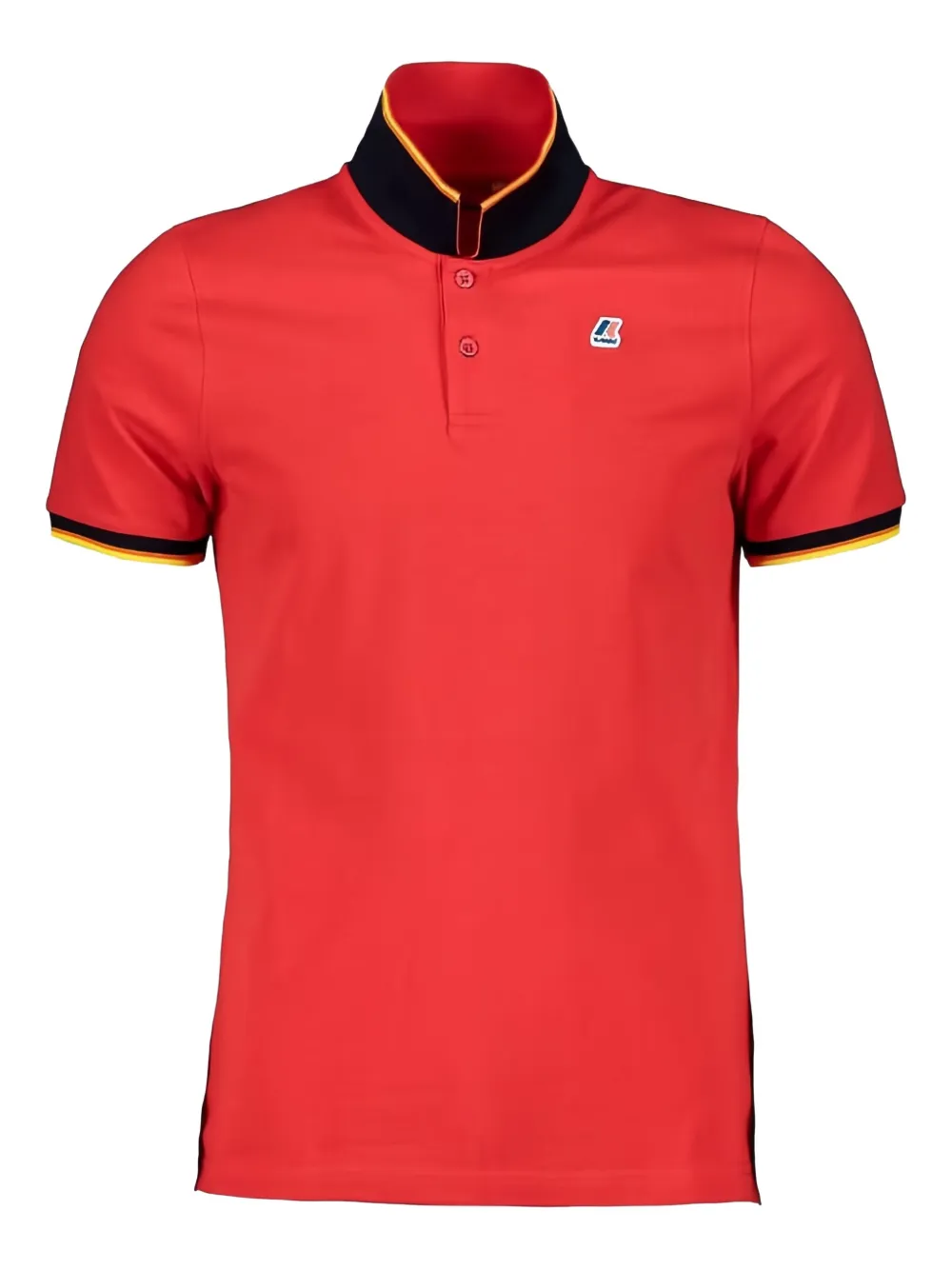 K-Way tipped polo shirt Rood