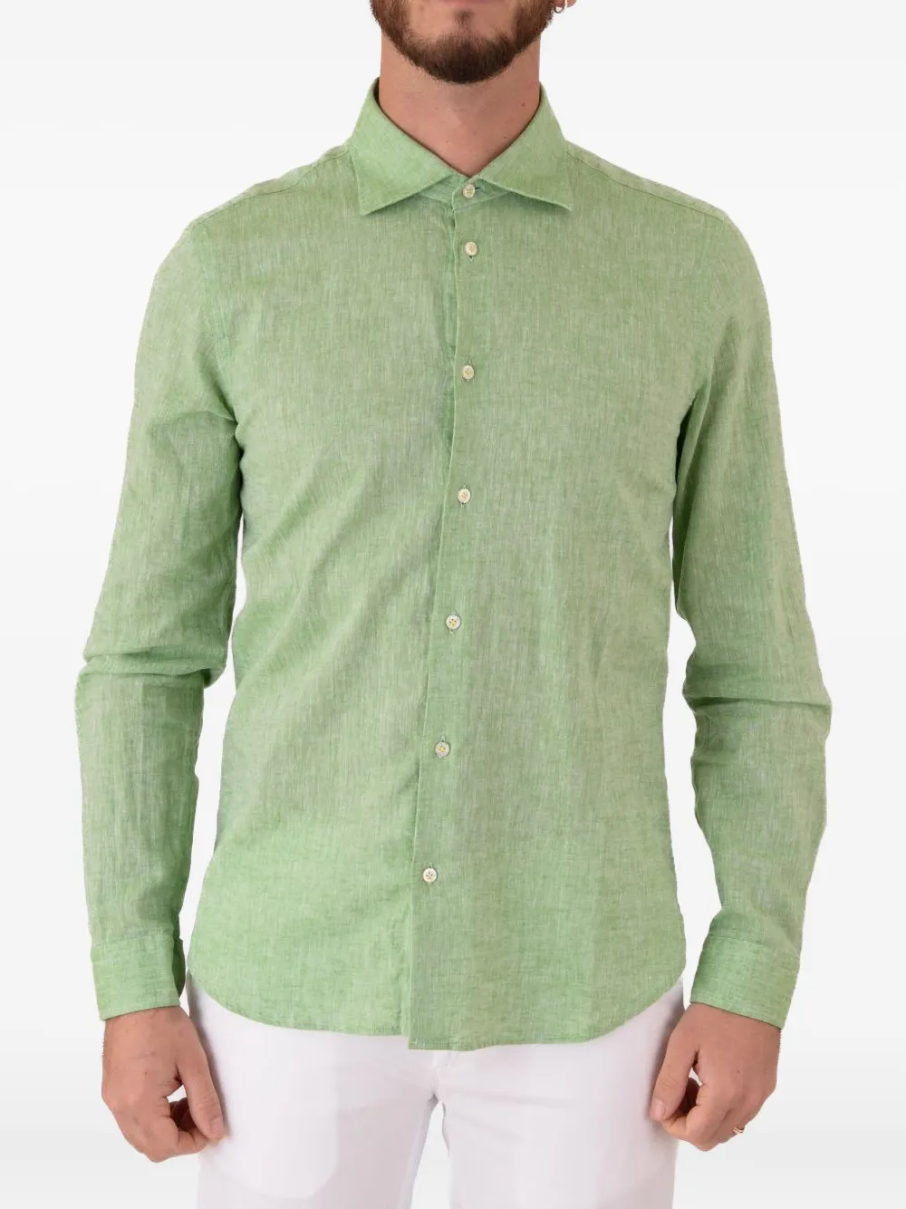 Manuel Ritz camisa con botones | verde | Image 1