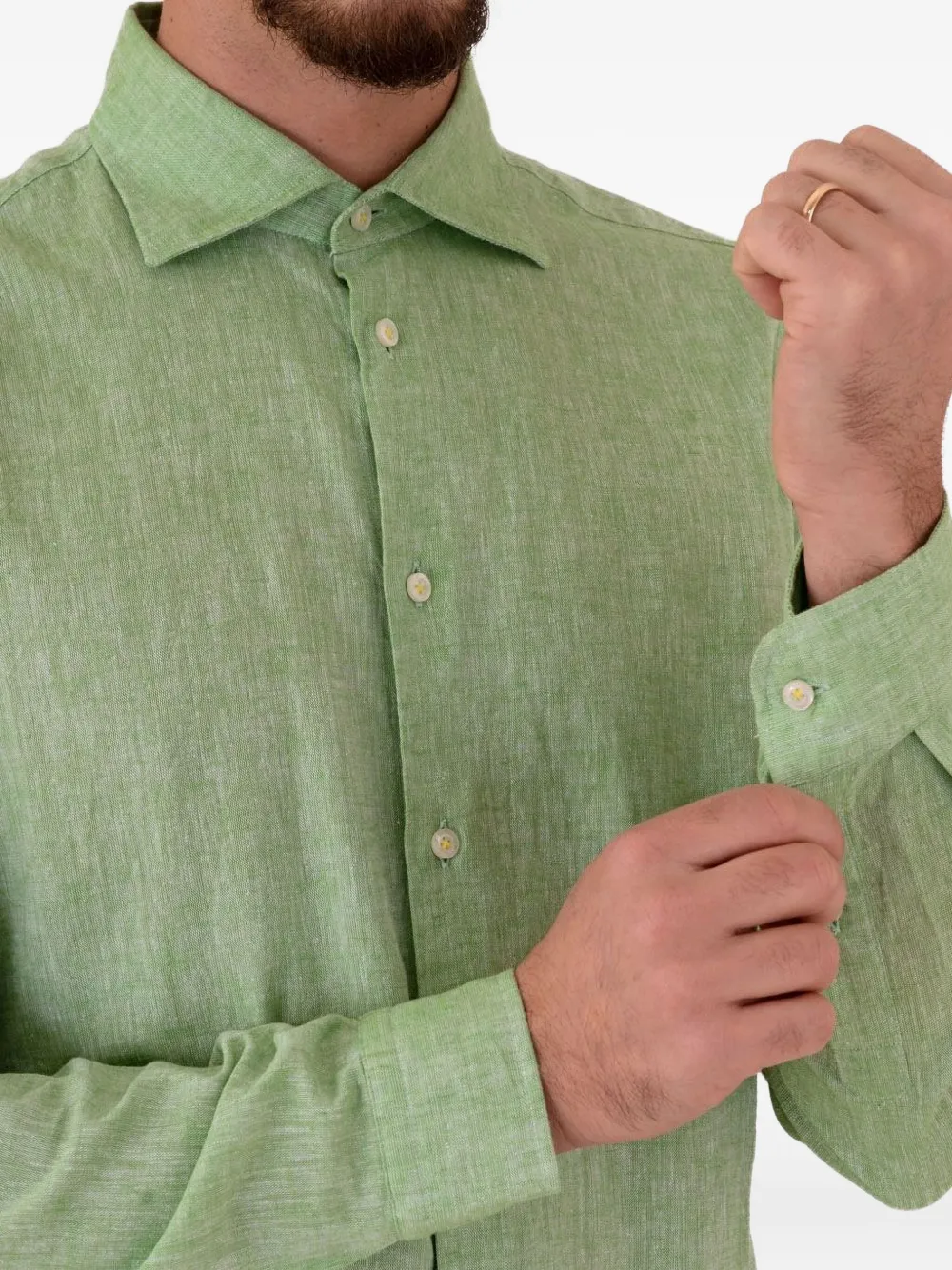 Manuel Ritz Overhemd Groen