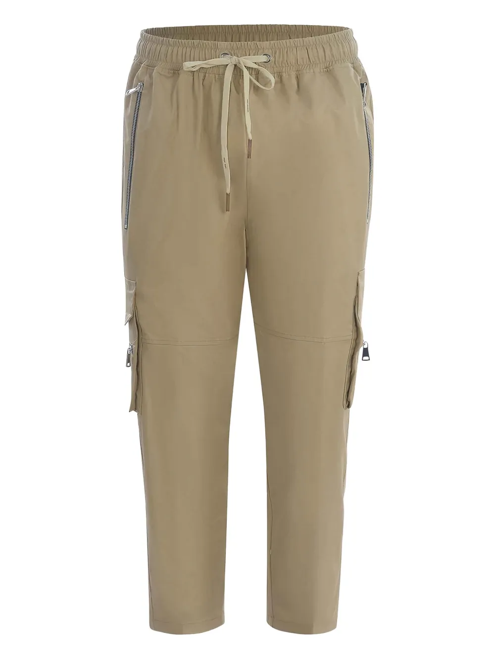 YES LONDON zip-pocket cargo pants | Neutrals | Image 1