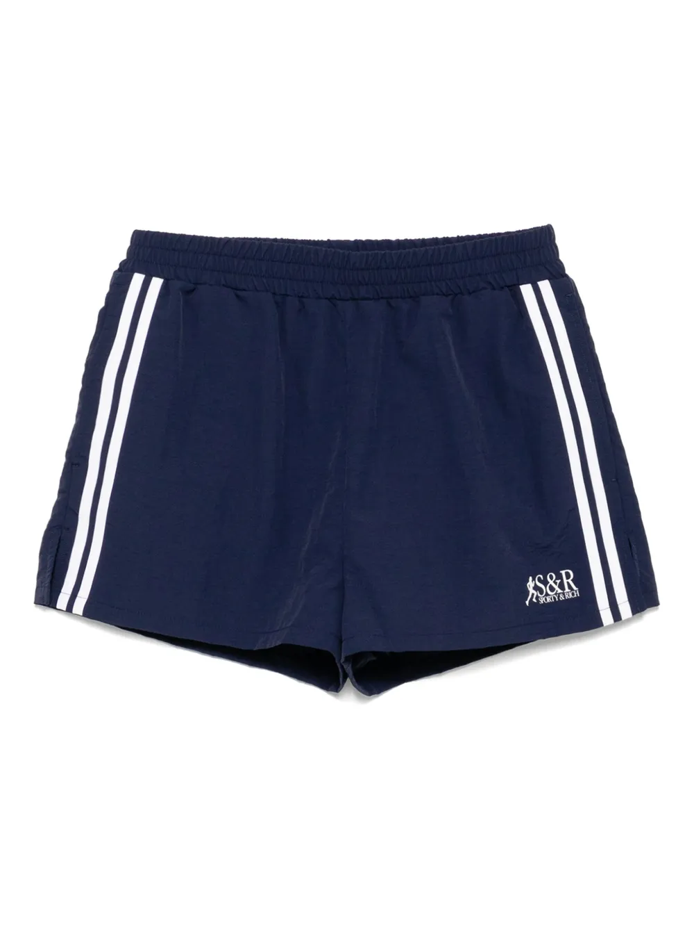 Sporty & Rich SR Runner trainingsshorts Blauw
