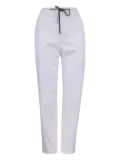 Eleventy drawstring pocket trousers - White
