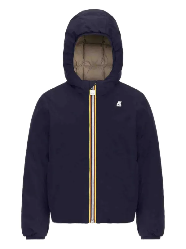 K-Way Jacques パデッドジャケット | ブルー | FARFETCH JP