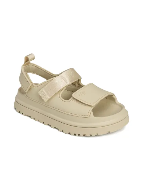 UGG Kids GoldenGlow double-strap platform sandals