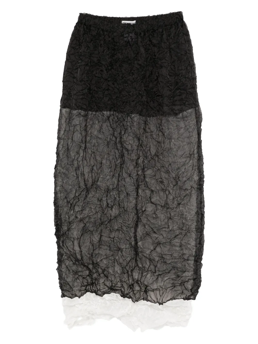 Issey Miyake Pre-Owned 2010s スカート - ブラック Issey Miyake Pre-Owned 2010s スカート - ブラック