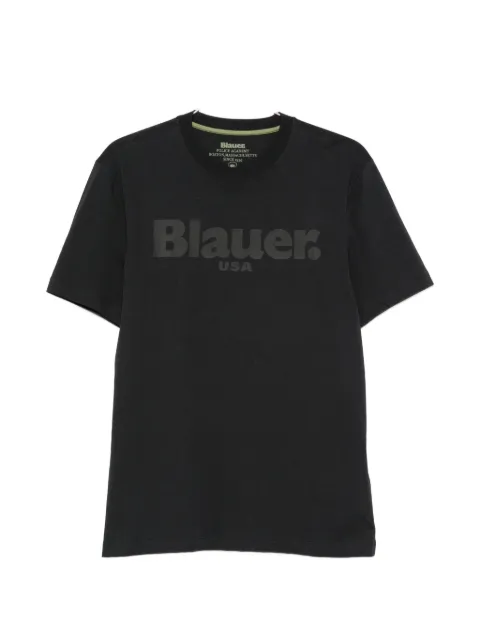 Blauer logo-print crew-neck T-shirt