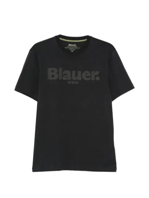 Blauer logo-print crew-neck T-shirt