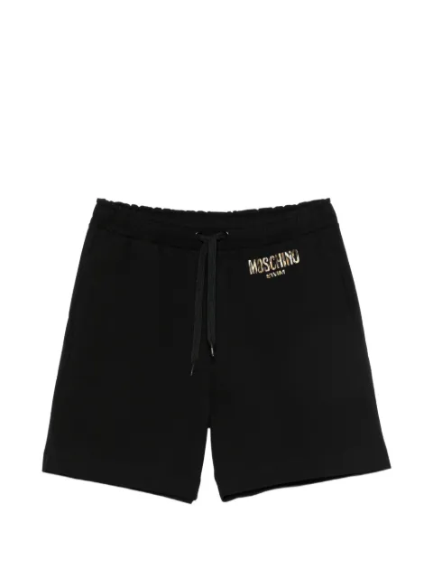 Moschino bermudas con cordones y logo