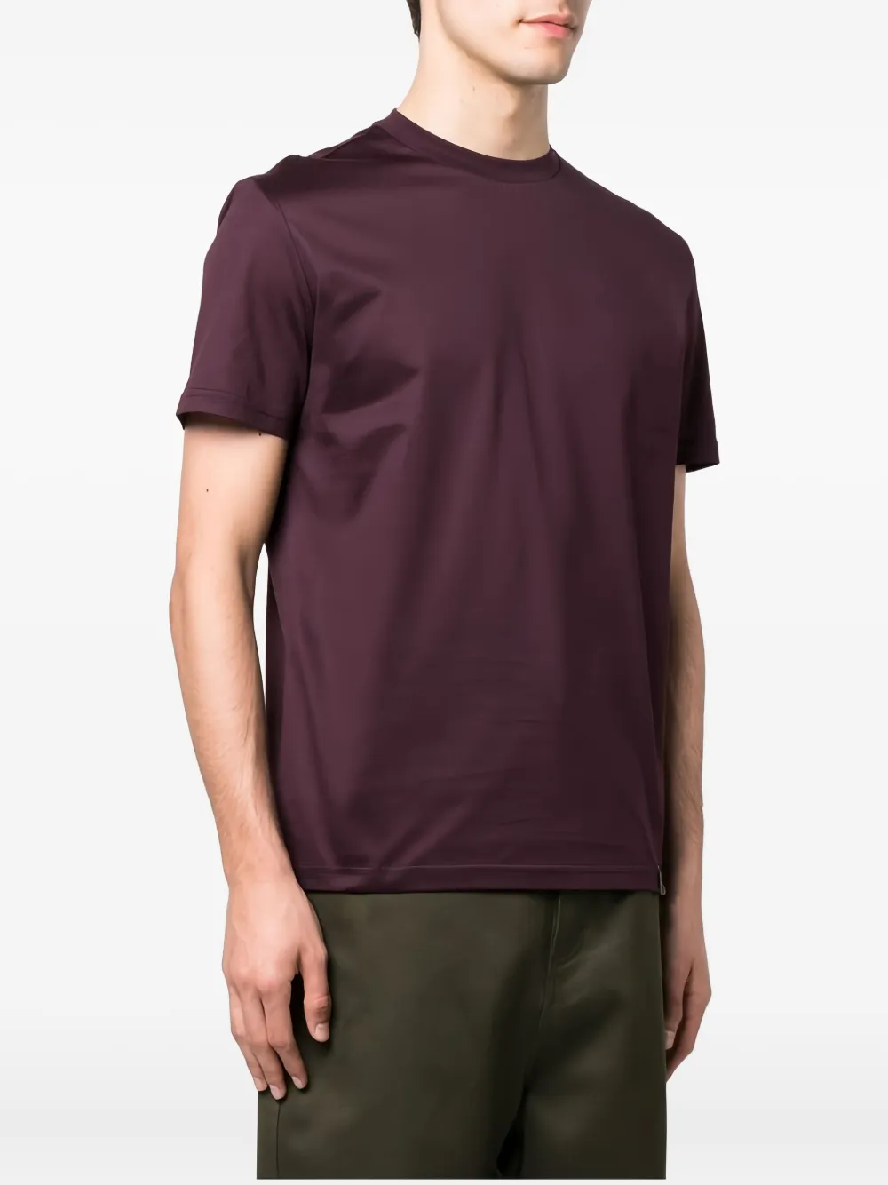 Low Brand crew-neck short-sleeve T-shirt - Rood
