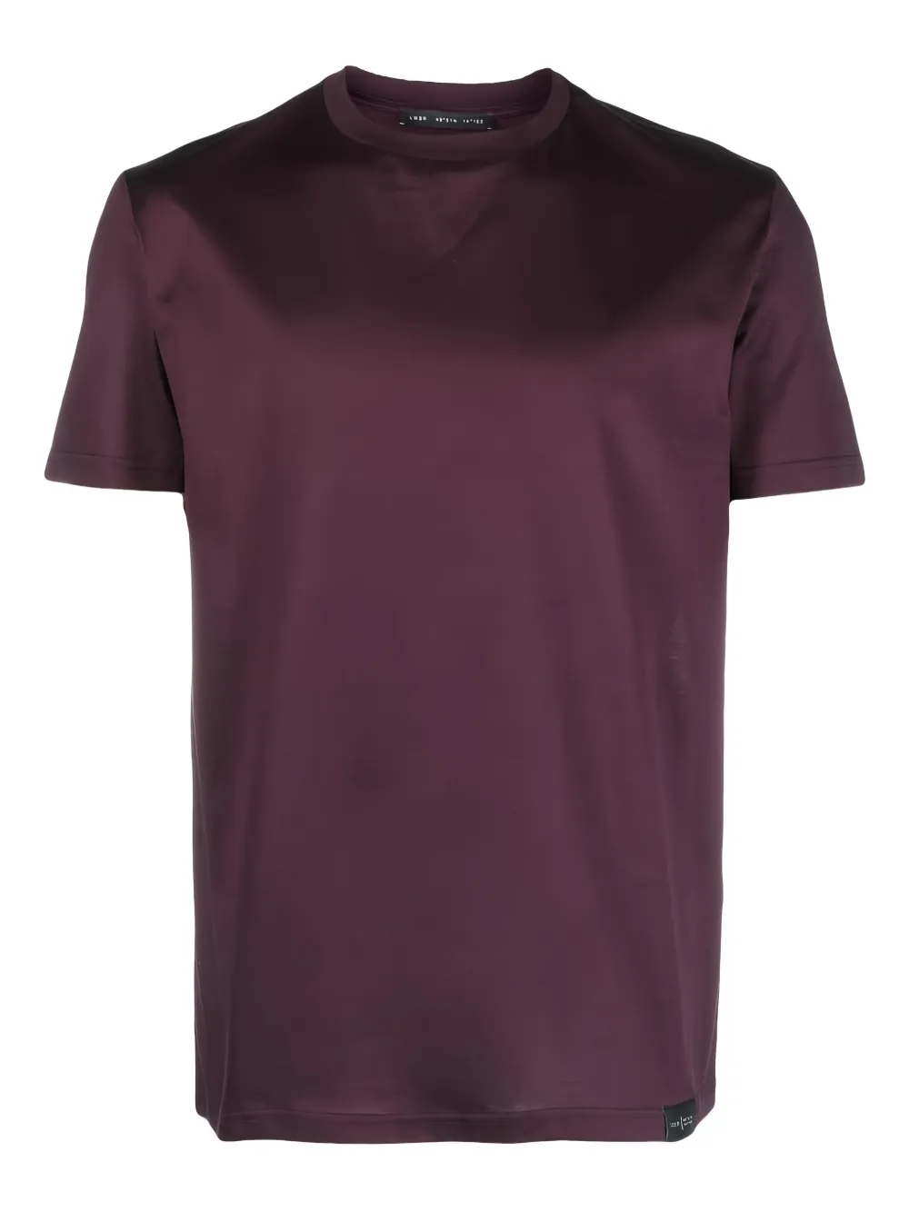 Low Brand T-shirt met ronde hals Rood