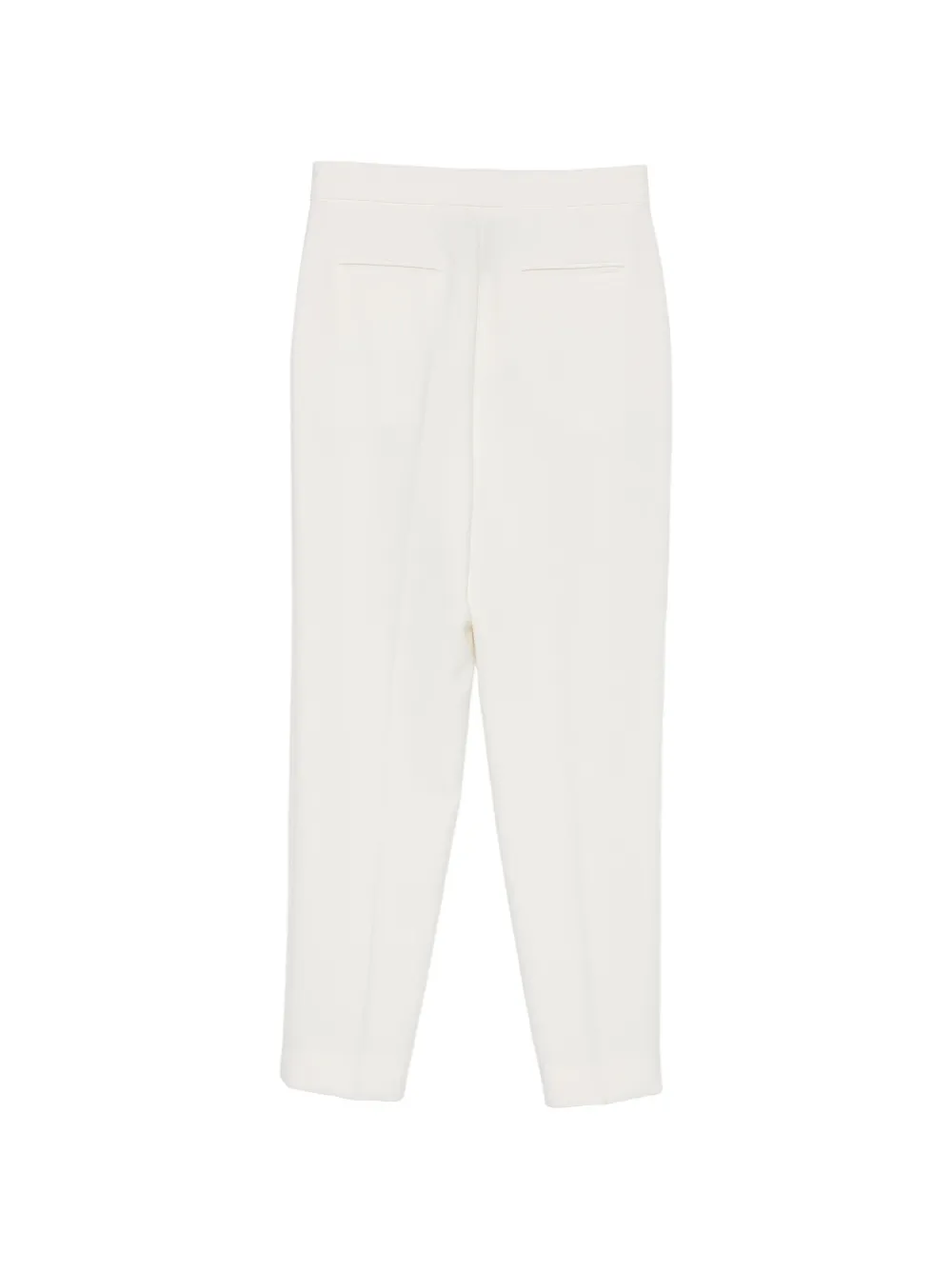 Moschino Plooibroek met toelopende pijpen Beige