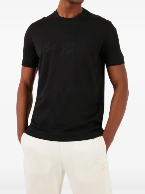 Emporio Armani playera con logo bordado