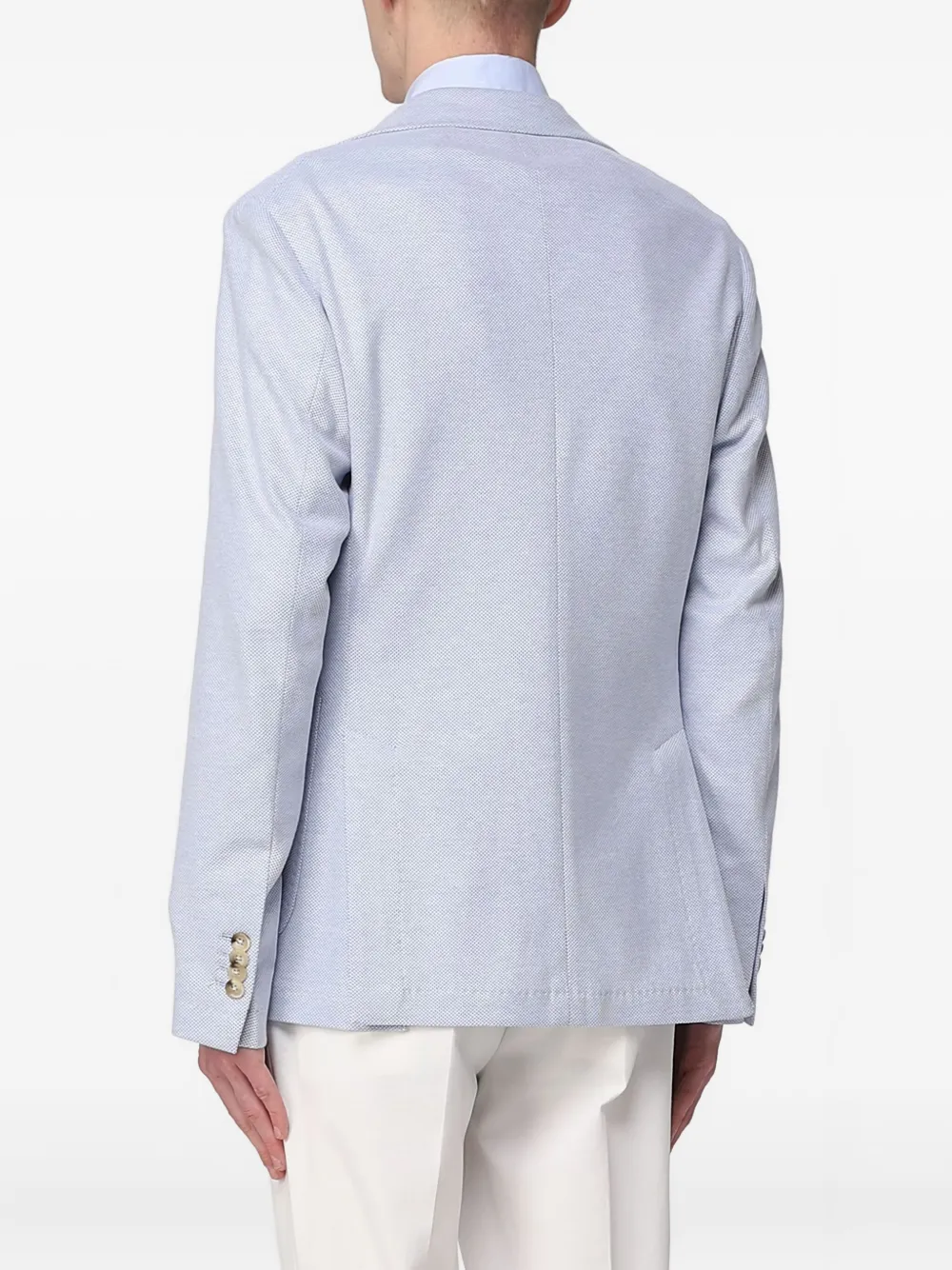 Manuel Ritz Blazer met enkele rij knopen Blauw