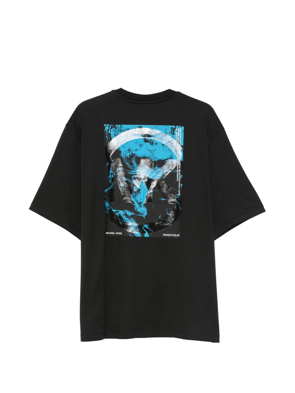 Michael Kors T-shirt met logoprint Zwart
