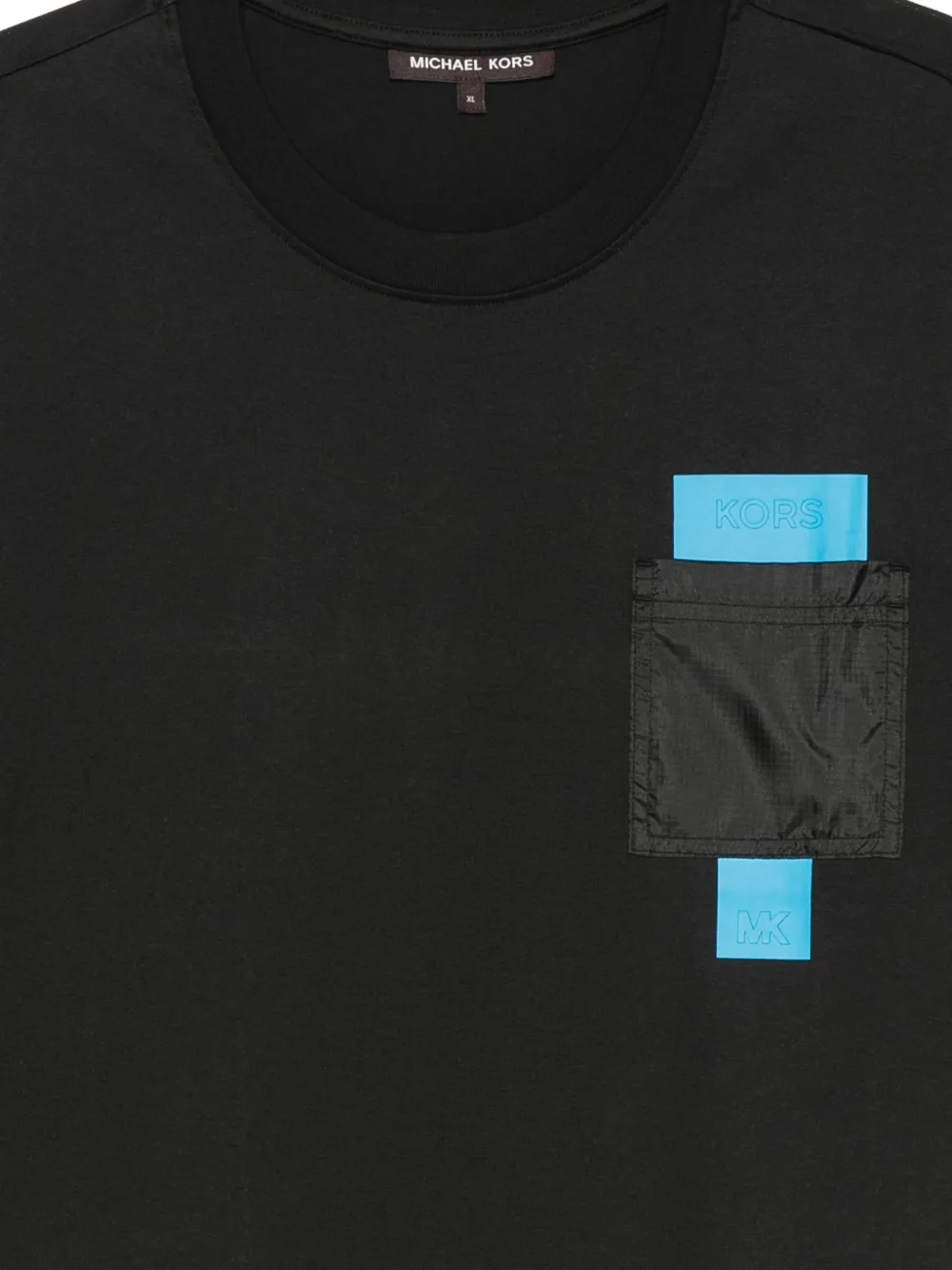 Michael Kors T-shirt met logoprint Zwart