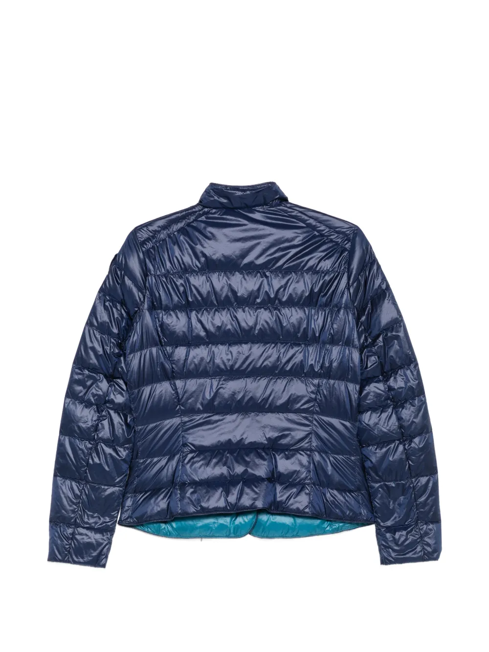 Blauer Gewatteerd jack Blauw