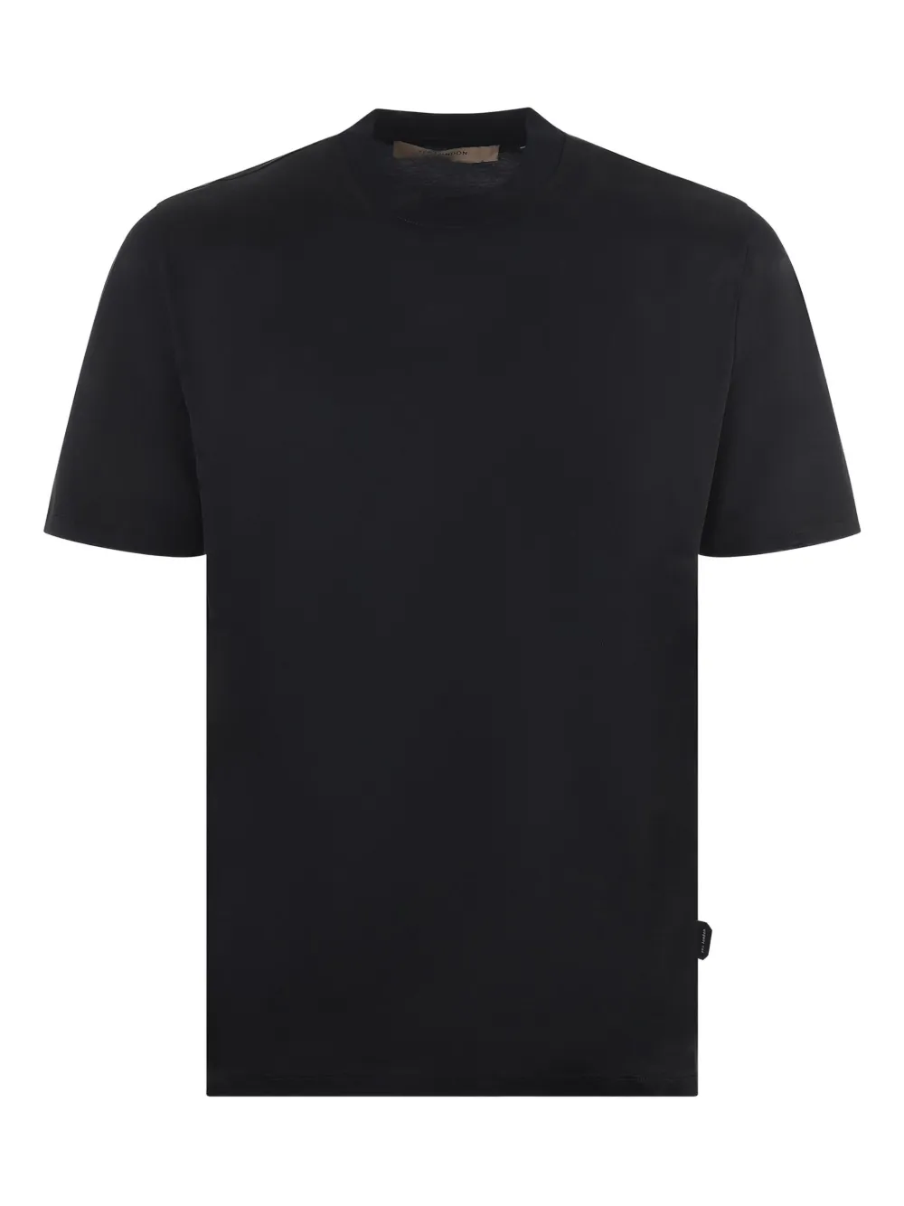YES LONDON crew-neck T-shirt | Black | Image 1