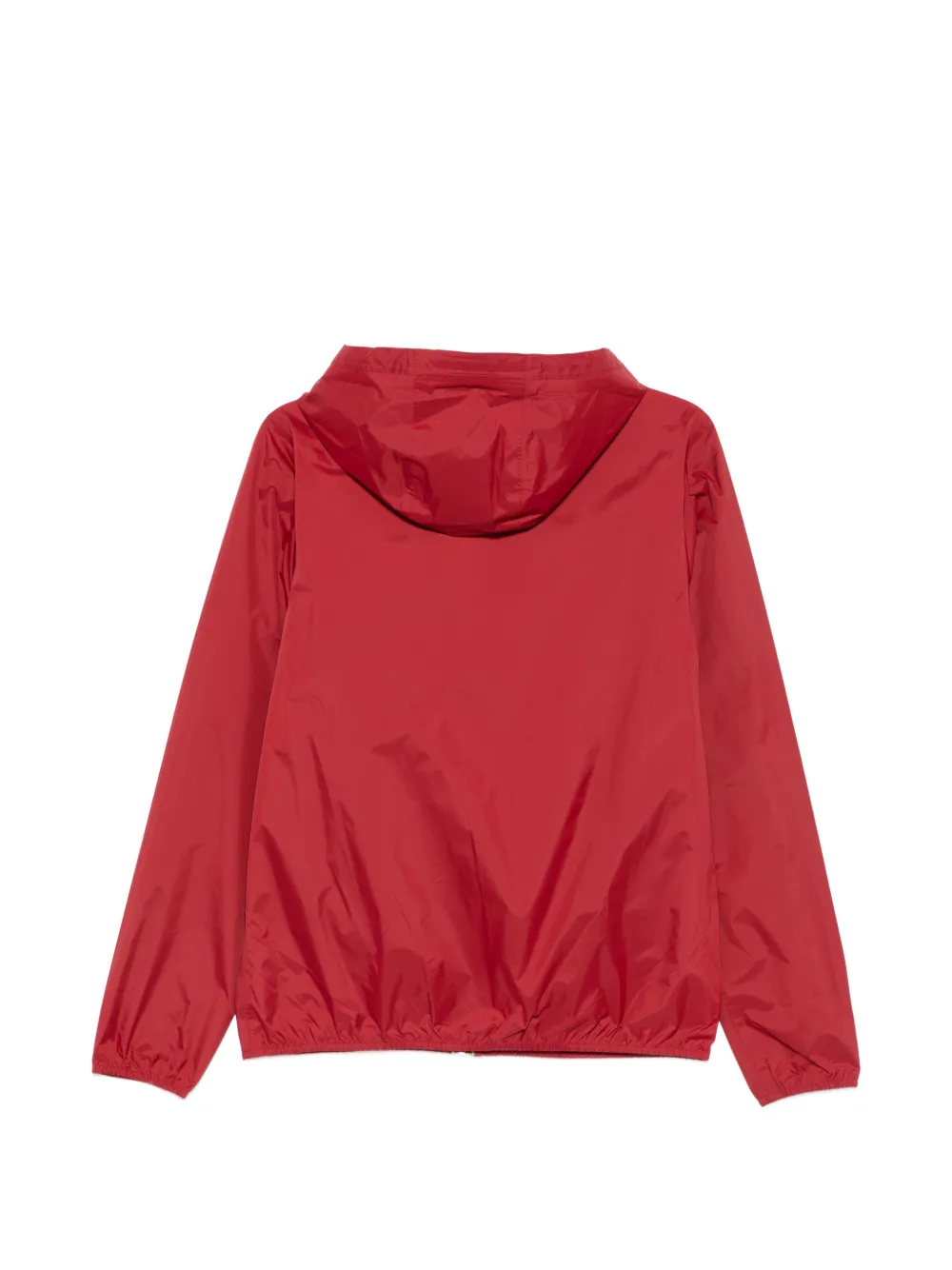 K-Way Jack met capuchon en logopatch Rood