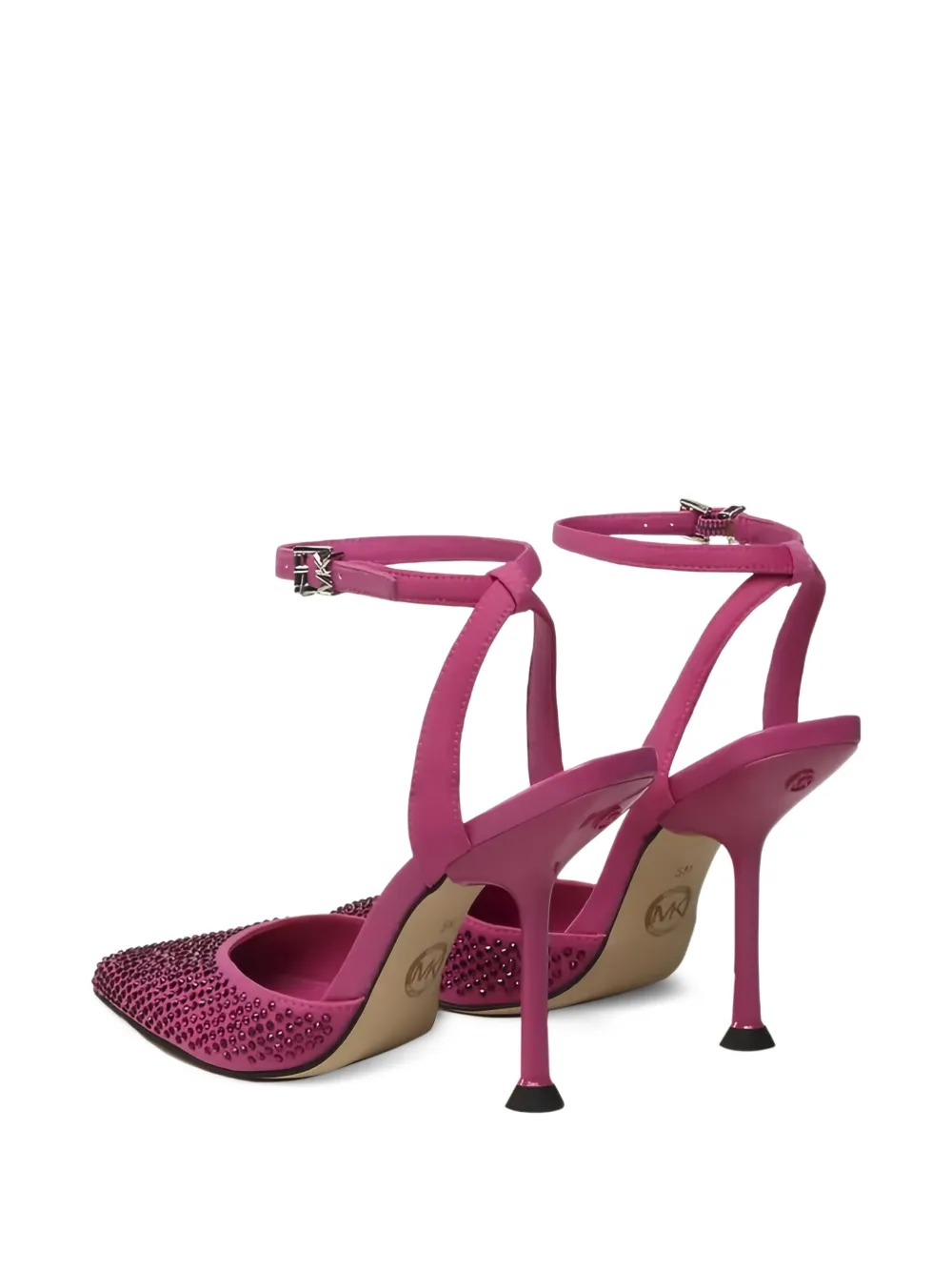 Michael Kors Sandalen verfraaid met kristallen Roze