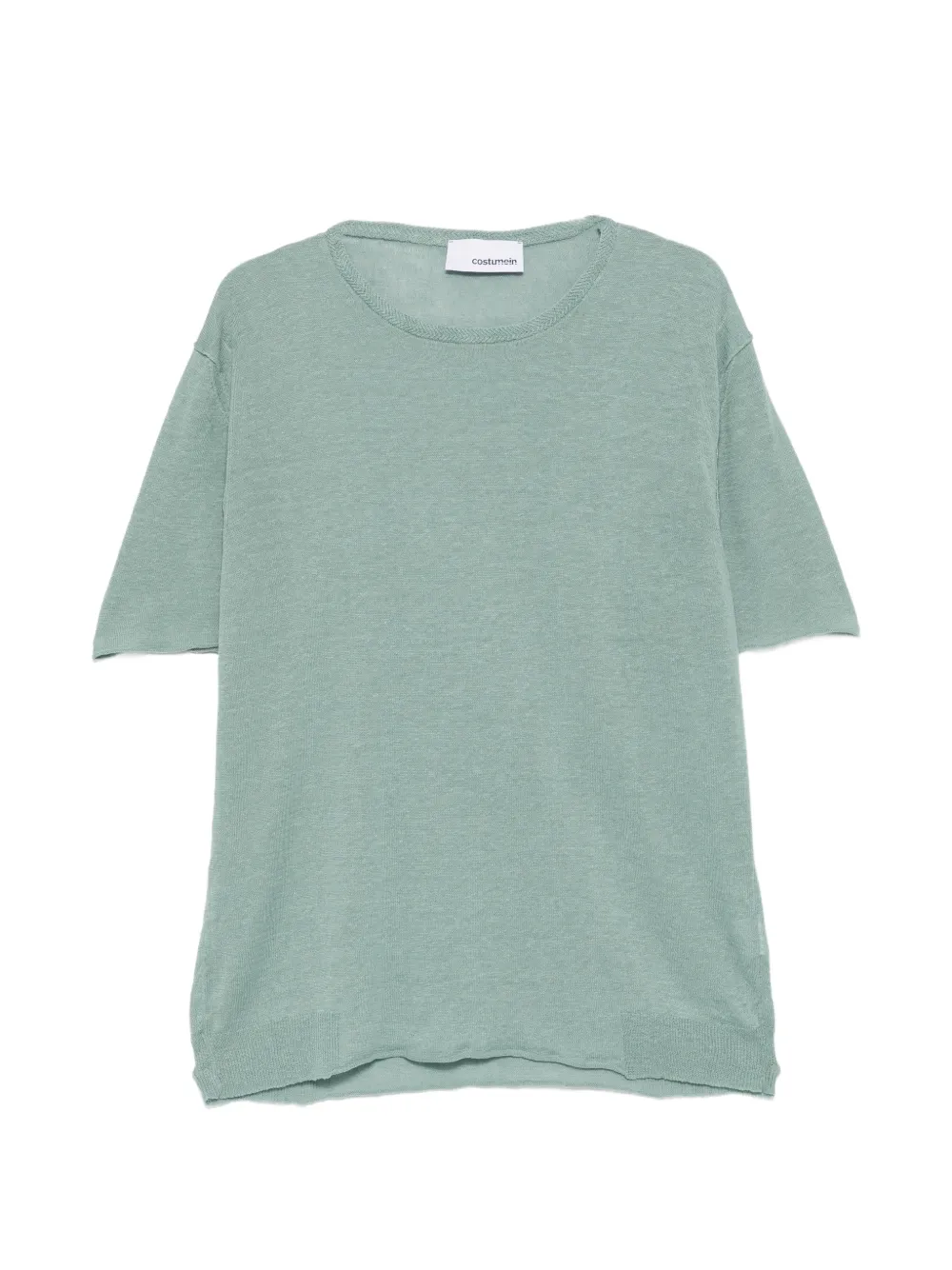 Costumein Sofia fine-knit T-shirt - Verde