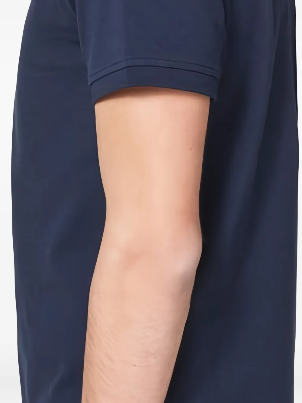 K-Way Briac poloshirt met borstzak en logo Blauw