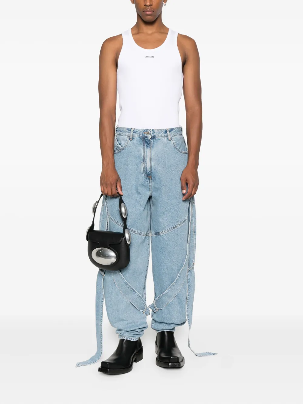 Mugler scoop-neck tank top | T-Shirts | Image 2