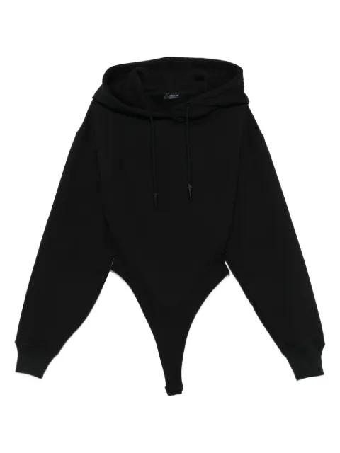 Mugler フーデッド ボディスーツ