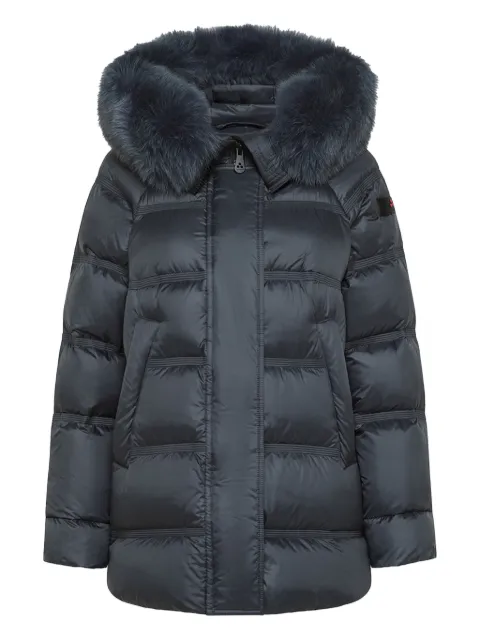 Peuterey fur-trimmed quilted coat