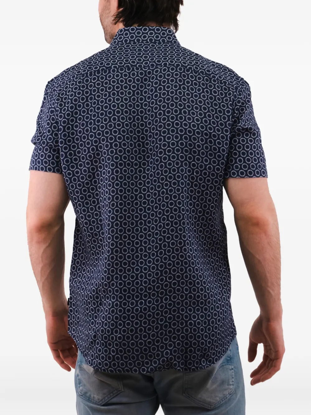  Michael Kors Patterned Shirt - Blue 