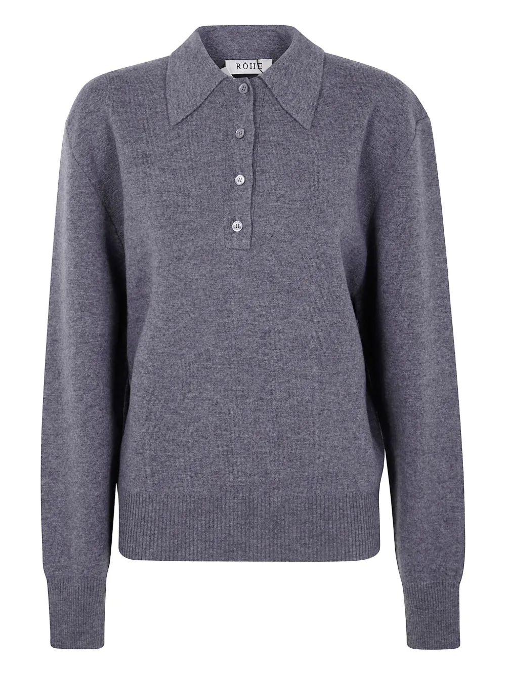 Róhe Compact polo sweater