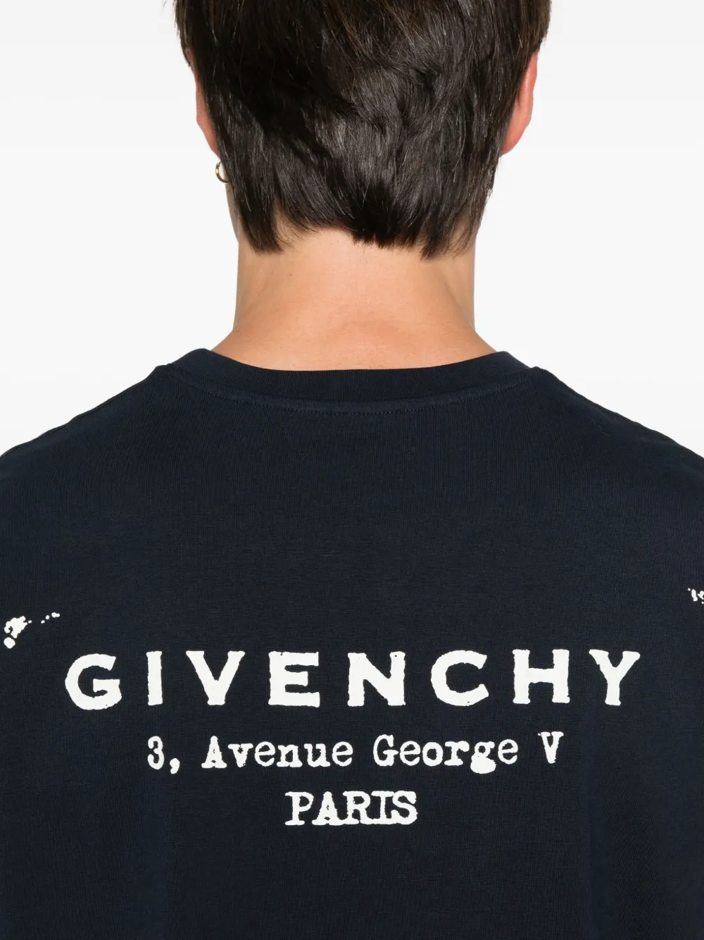 Givenchy cotton T-shirt Blauw