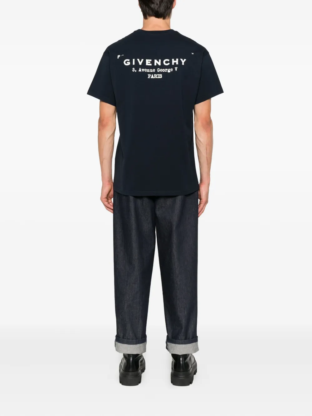 Givenchy cotton T-shirt Blauw