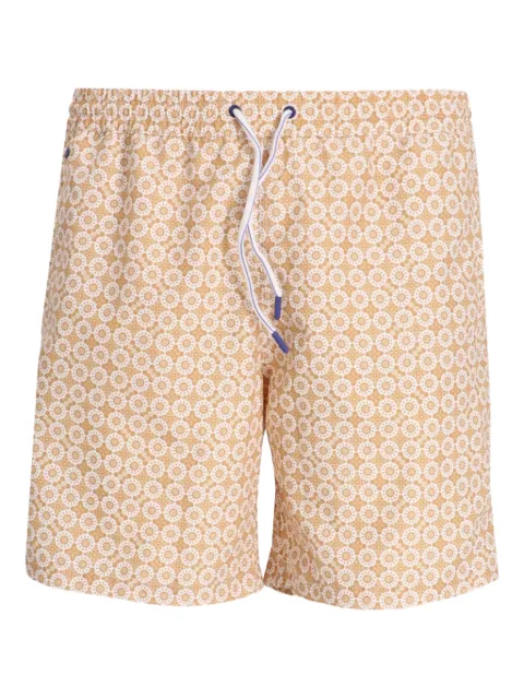 Jacob Cohën floral-print drawstring swim shorts