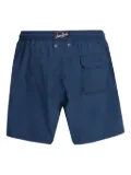 MC2 Saint Barth palm-tree embroidered swim shorts - Blue