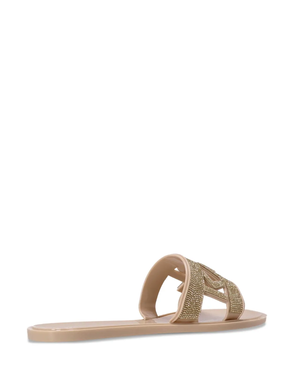 Karl Lagerfeld Verfraaide sandalen Beige