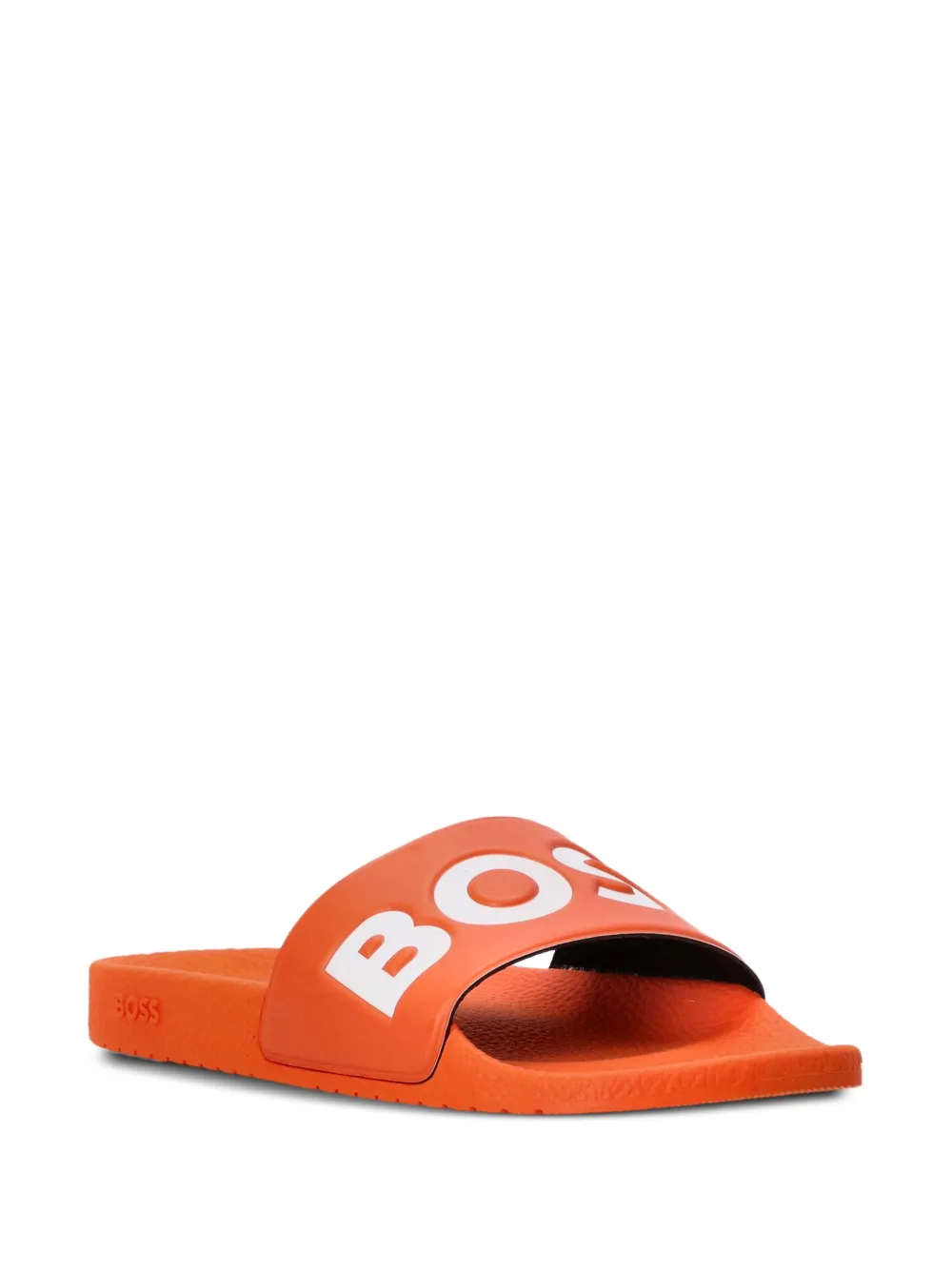 BOSS logo-detail slides Orange