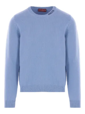 GUCCIメンズセーター 25新作 グッチ ウール カシミヤ アーガイル セーター メンズ