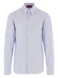 Gucci GG-jacquard shirt - Blue