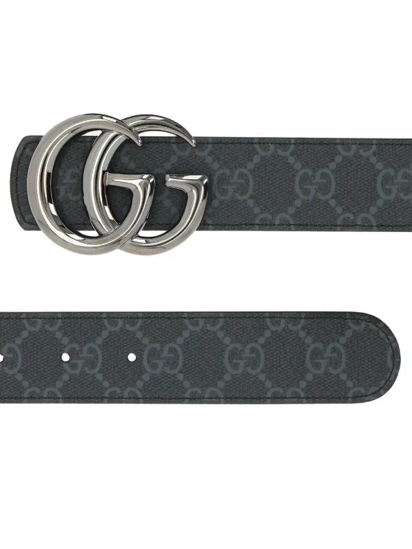 Gucci Double G-buckle Belt Black FARFETCH JO