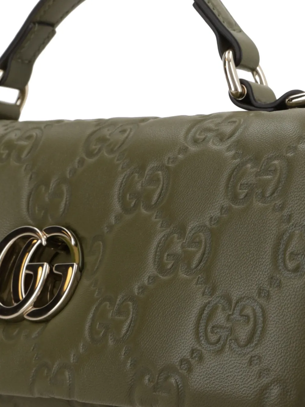 Gucci mini GG Milano tote bag Groen