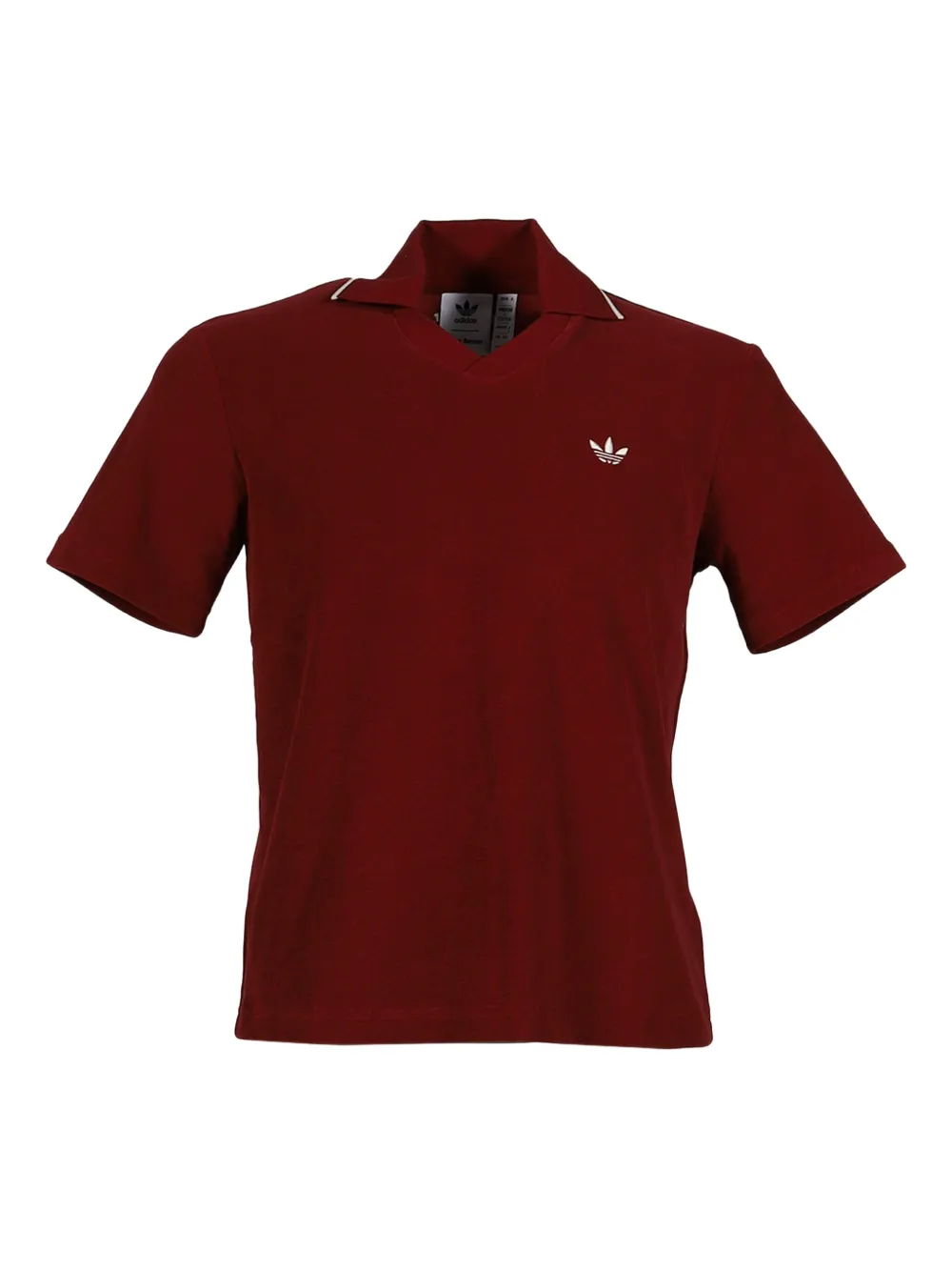 Adidas Hoodie met rits COLLEGIATE BURGUNDY
