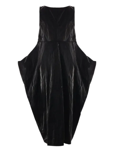 Maria Calderara rubberised midi dress