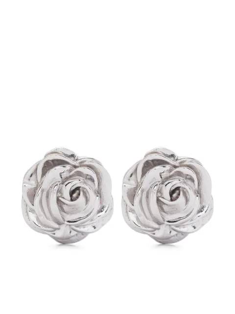 Magda Butrym rose earrings