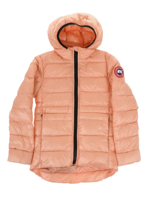 Canada Goose Kids جاكيت مبطن بهودي