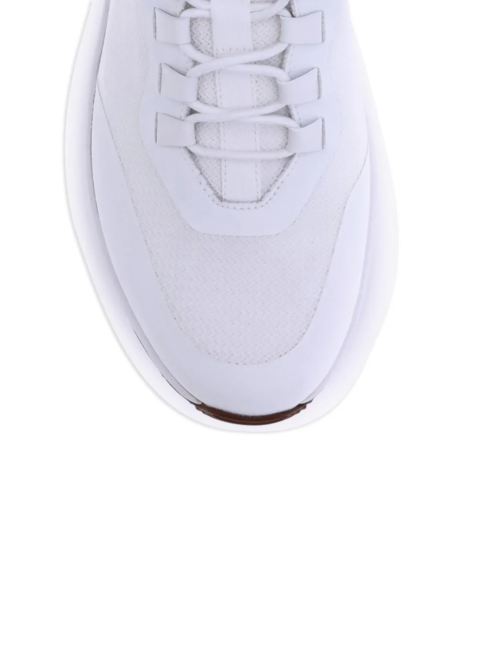 Loro Piana Week End Walk nylon sneakers met veters Wit